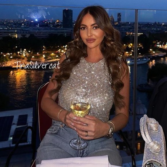 BLOGGER'S FAVE! Zara Open Back Rhinestone Top NWT - Picture 12 of 17